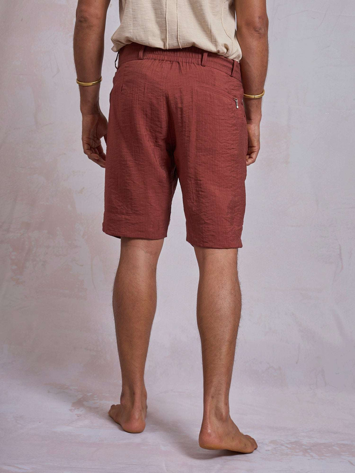 Terracotta Casual Shorts - image 4