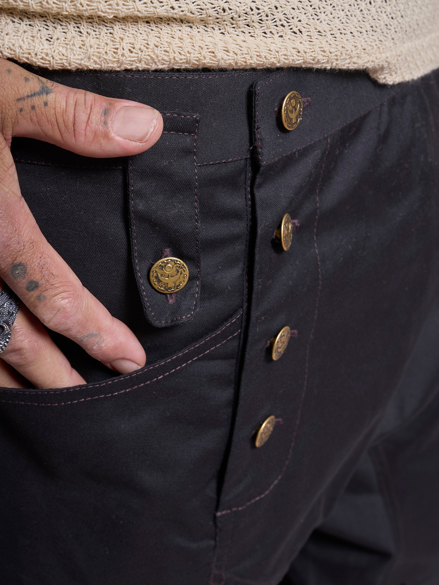 Black Nattaka Pants - image 5
