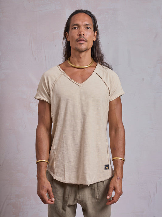 Beige Neo T-Shirt - image 1