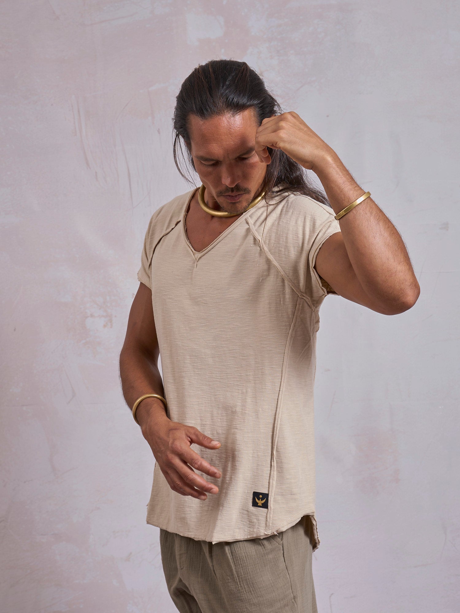 Beige Neo T-Shirt - image 3