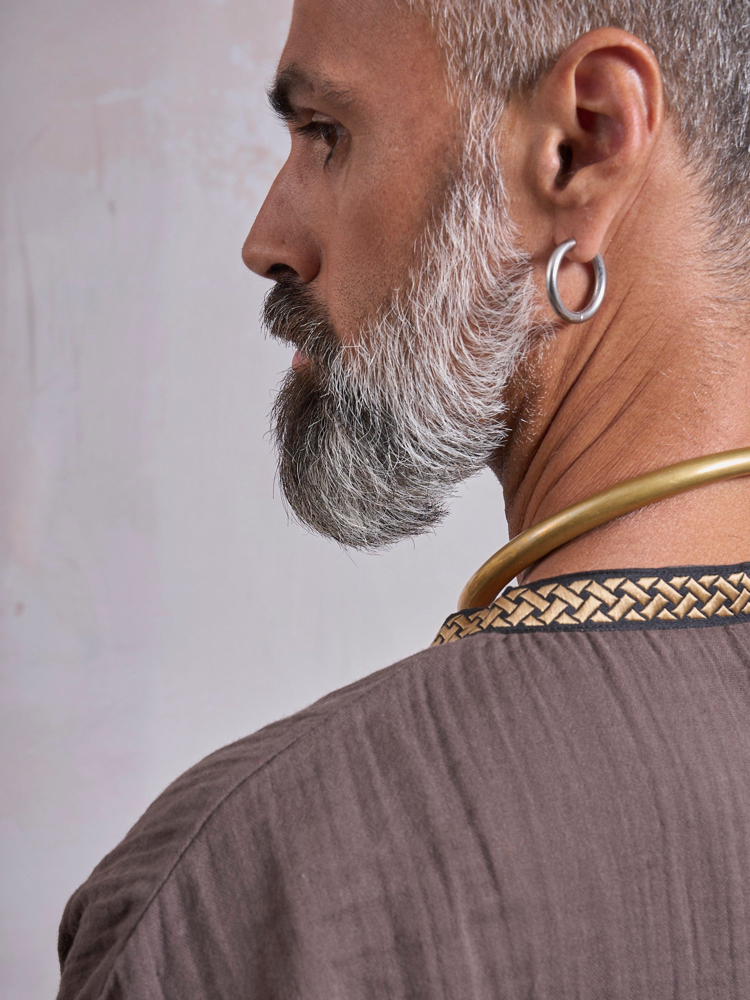 Brown & Gold Orus Tunic - image 5