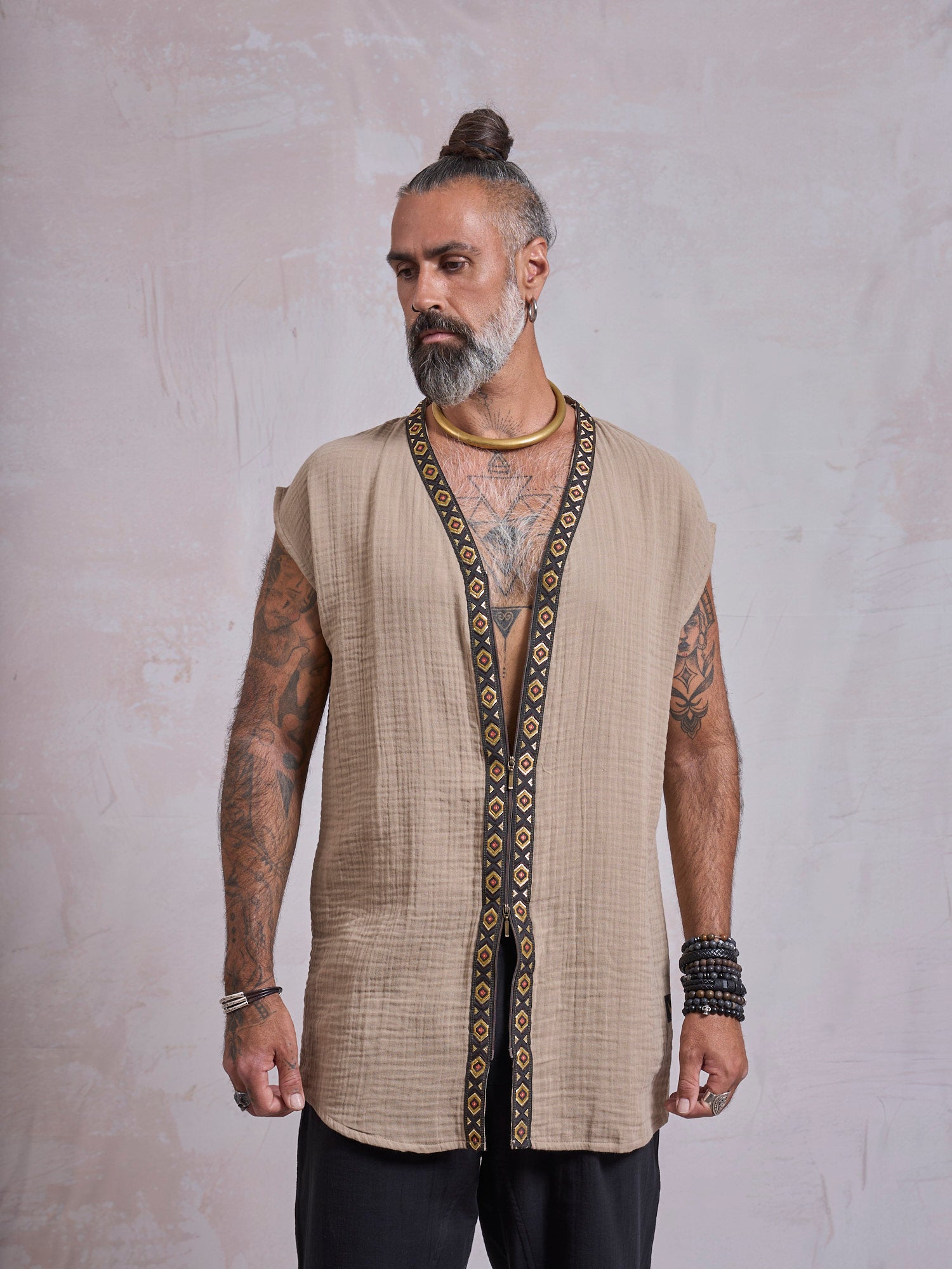 Green & Ethnic Orus Tunic - image 5