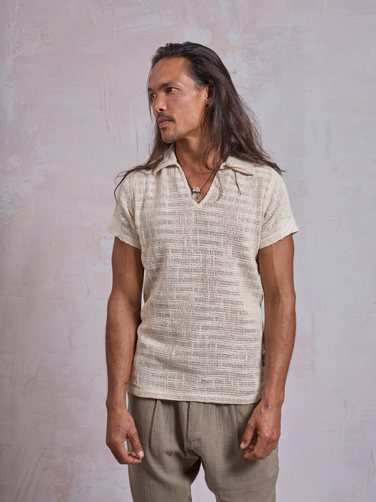 Cream Polo - image 1