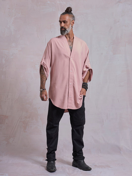 Dusty Pink Zeus Shirt - image 1