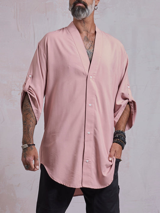 Dusty Pink Zeus Shirt - image 2