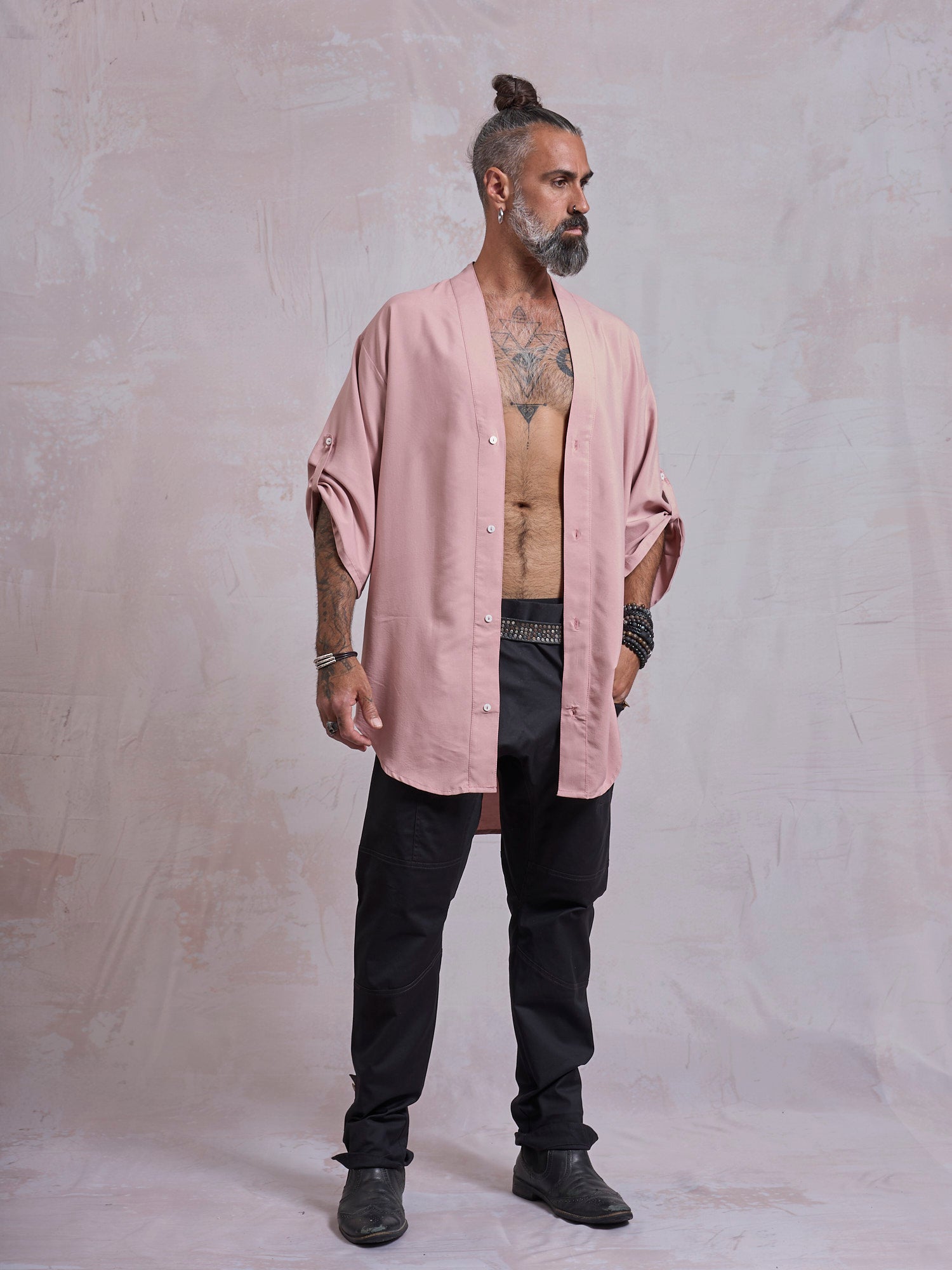 Dusty Pink Zeus Shirt - image 3