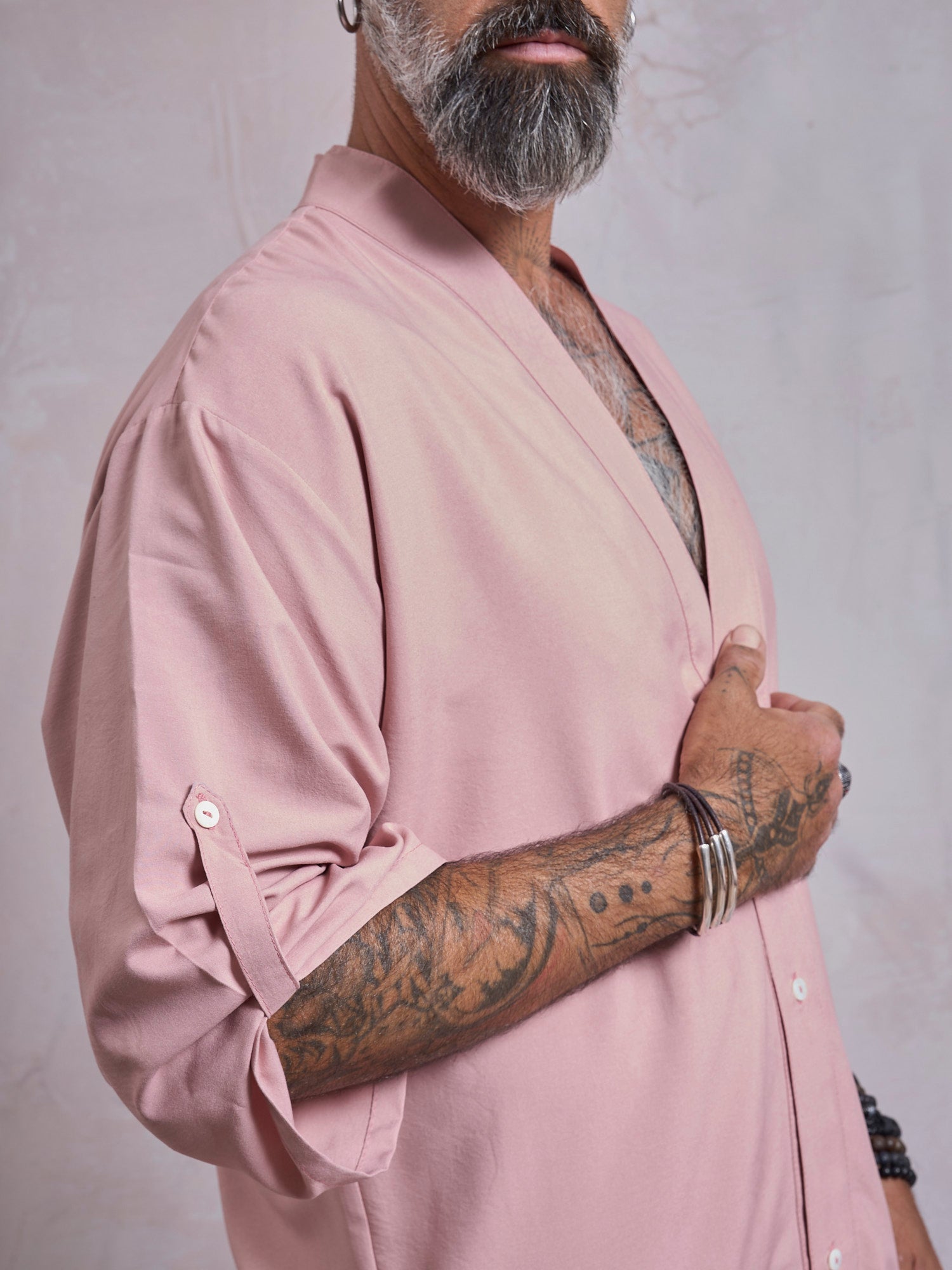 Dusty Pink Zeus Shirt - image 5
