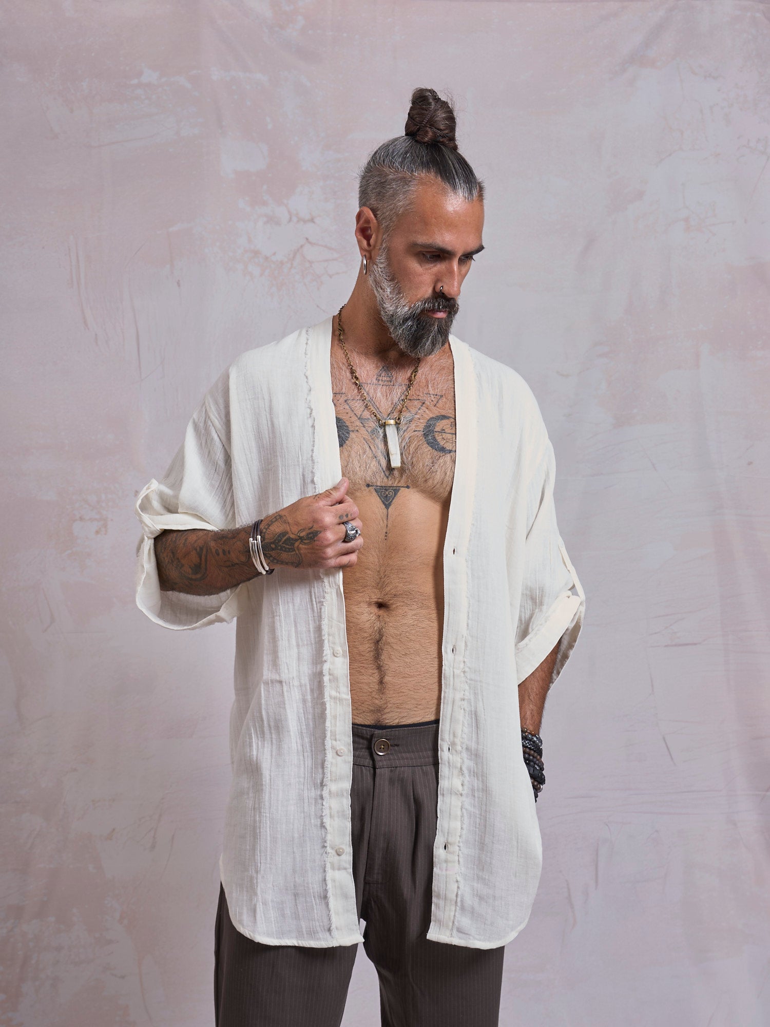 Ecru Zeus Shirt - image 3