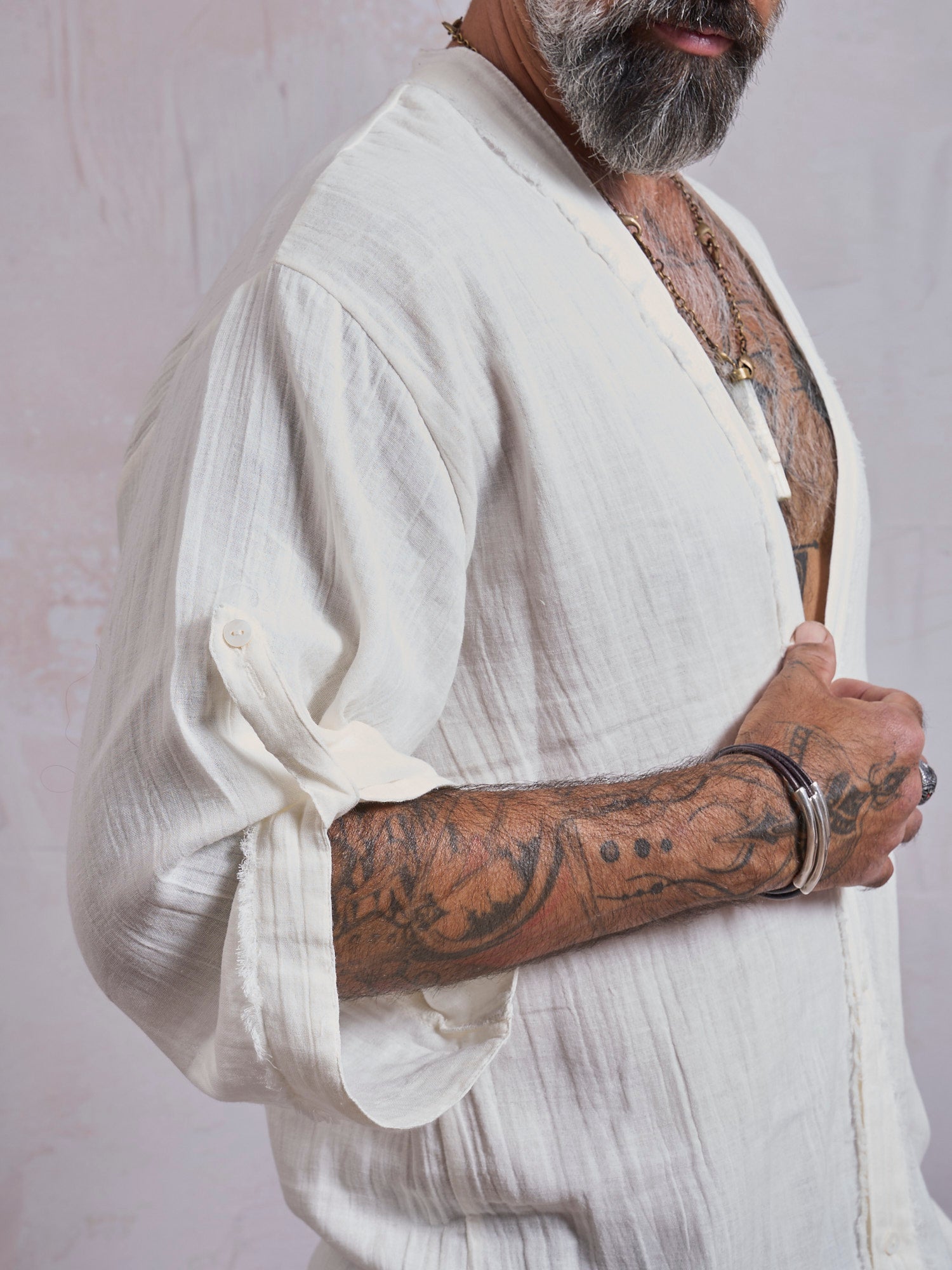 Ecru Zeus Shirt - image 6