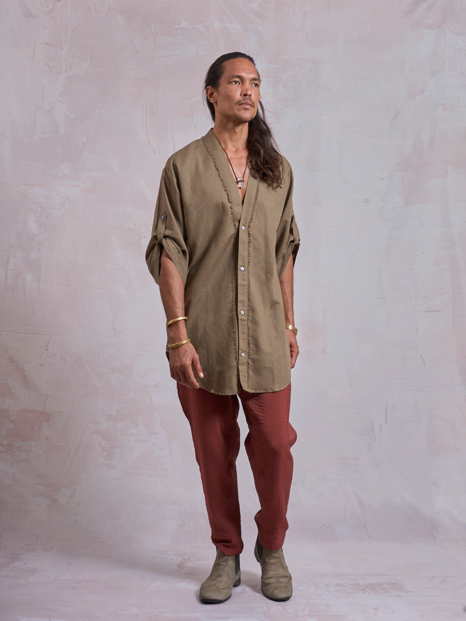 Khaki Zeus Shirt - image 2