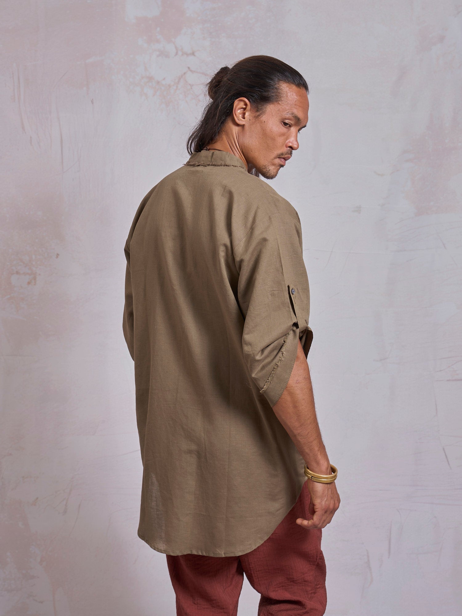 Khaki Zeus Shirt - image 3