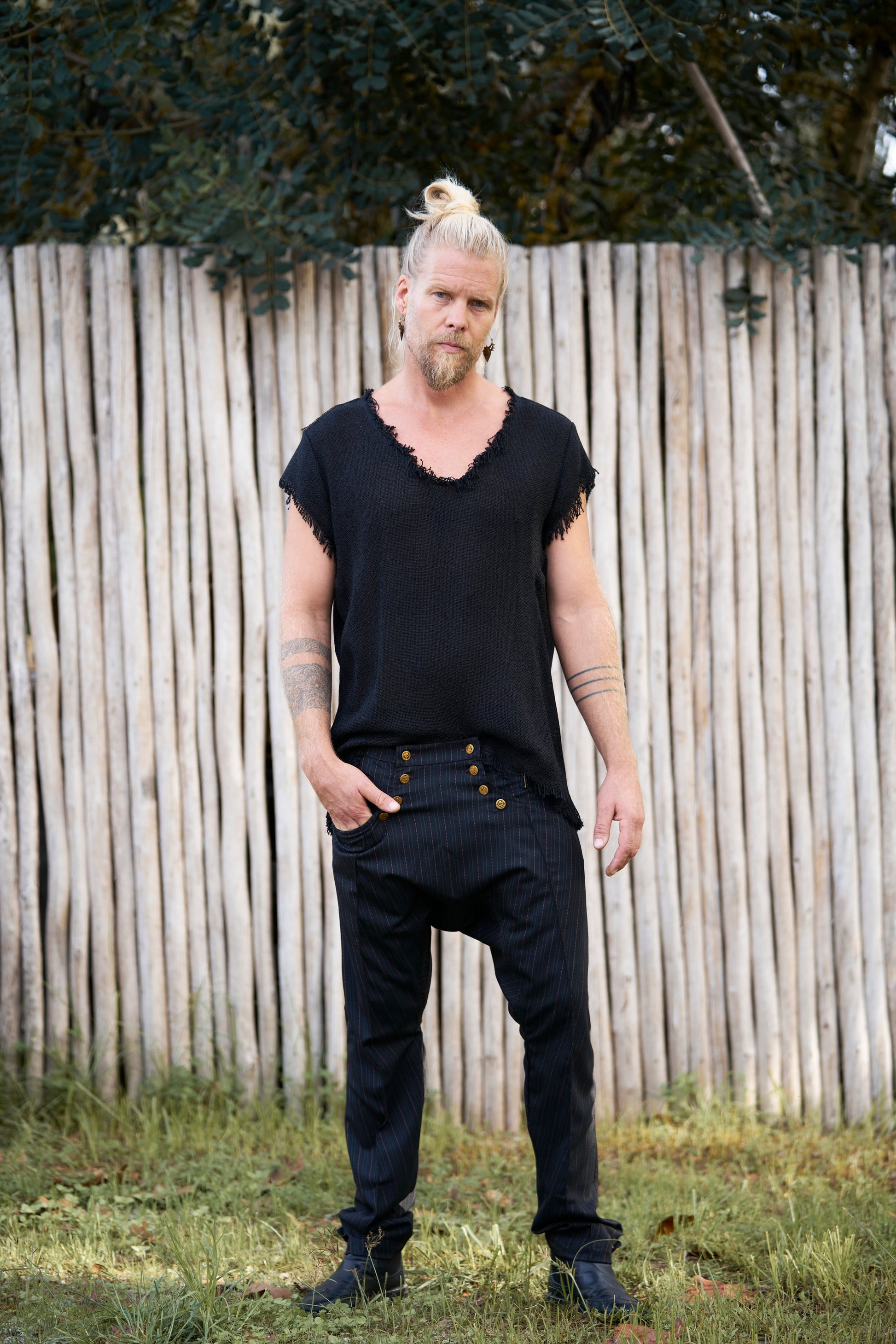 Black Net T-shirt - image 2
