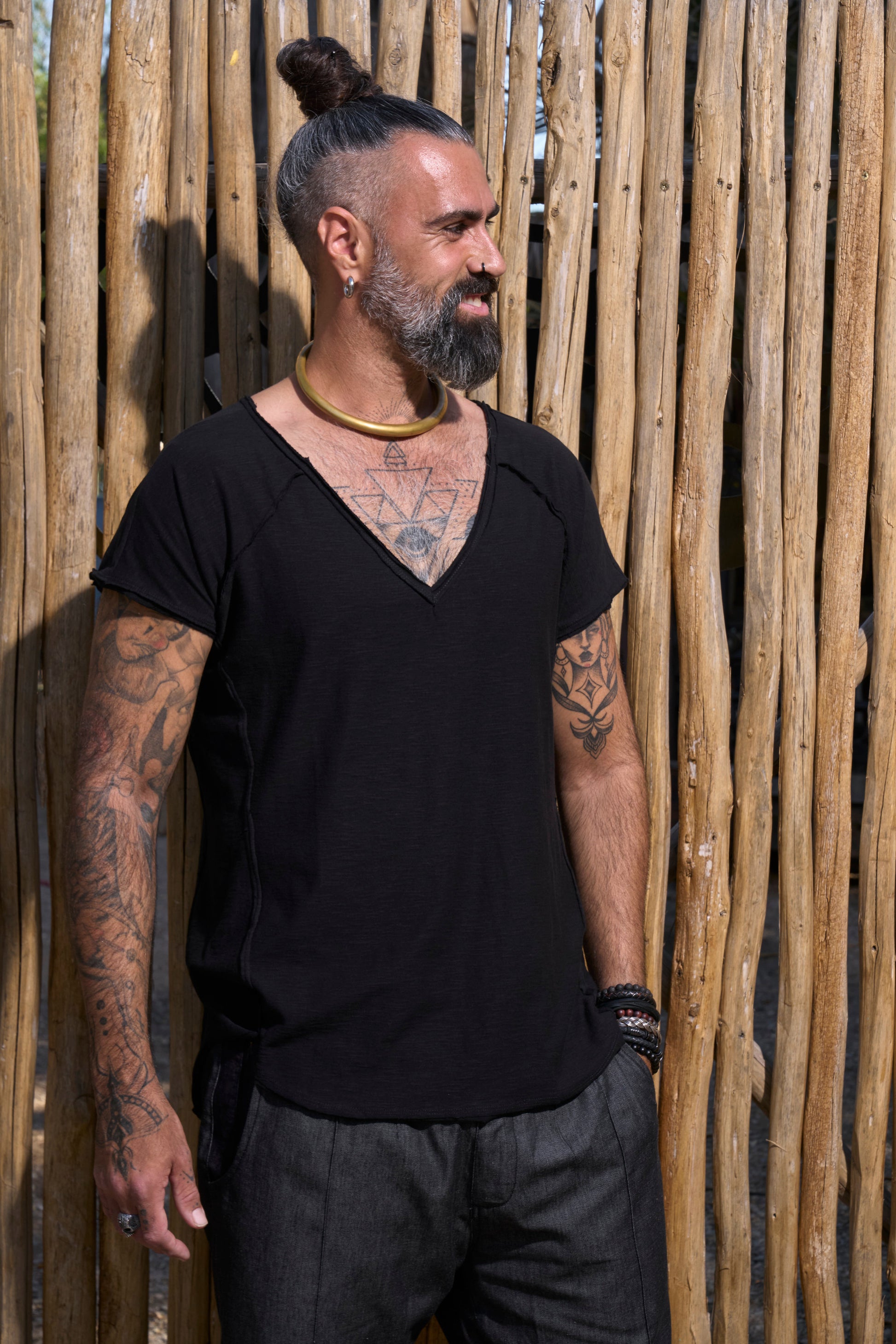 Black Neo T-Shirt - image 1