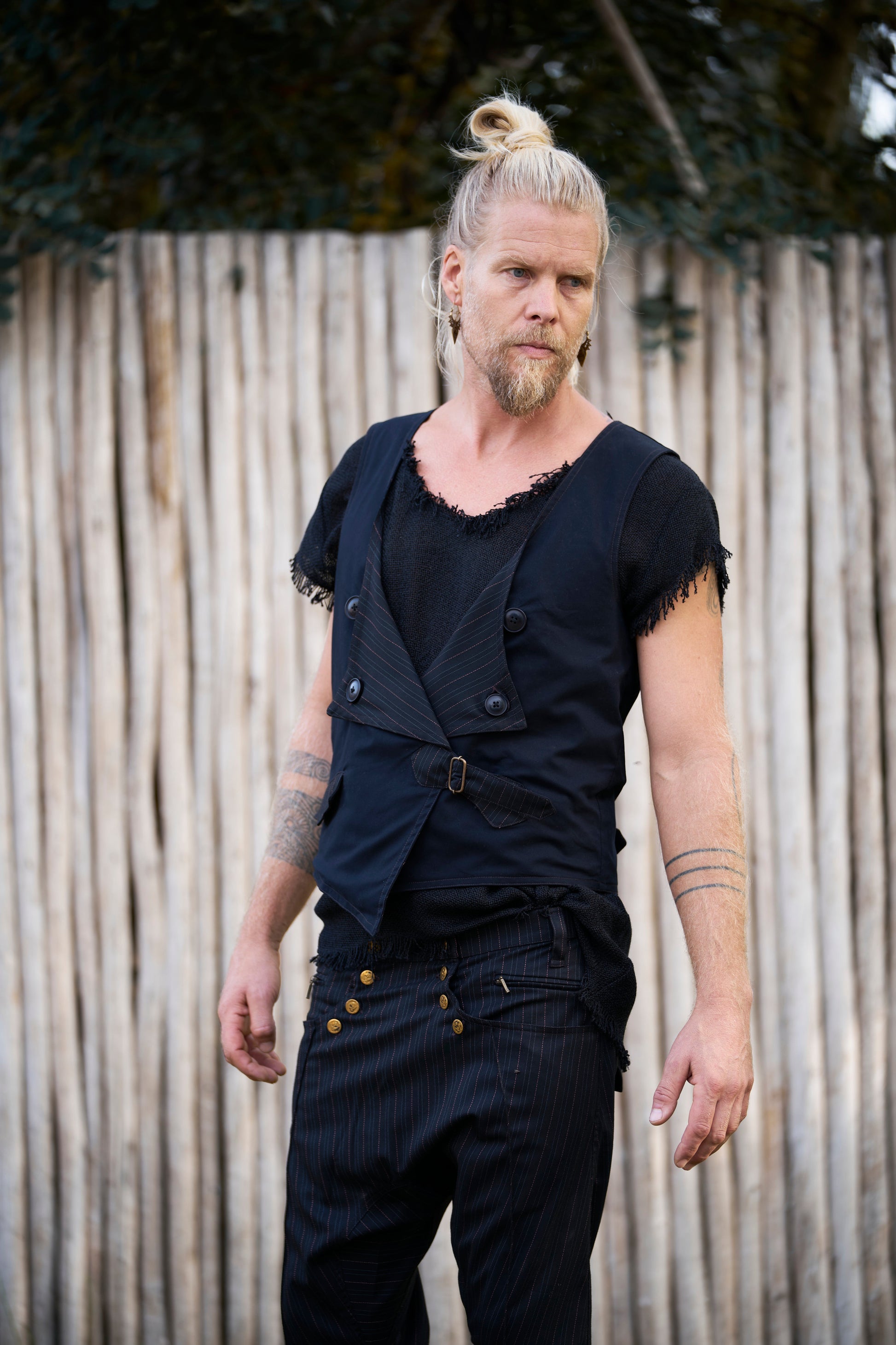 Black Net T-shirt - image 4