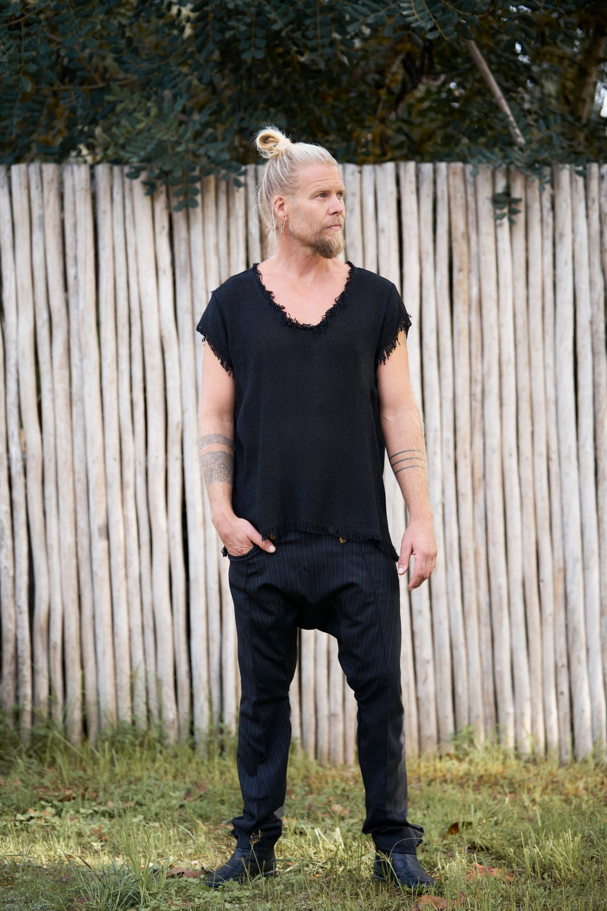 Black Net T-shirt - image 5