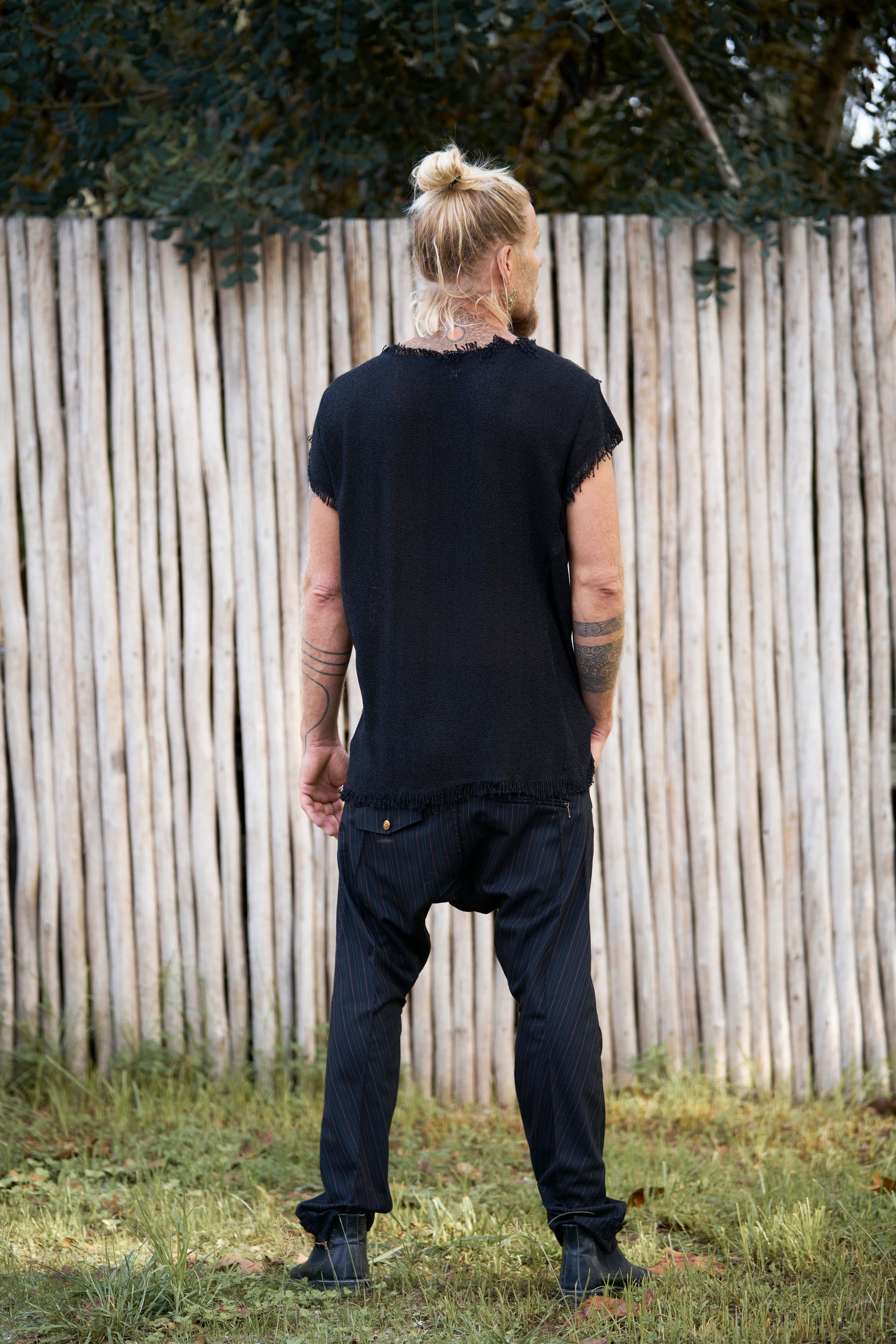 Black Net T-shirt - image 7